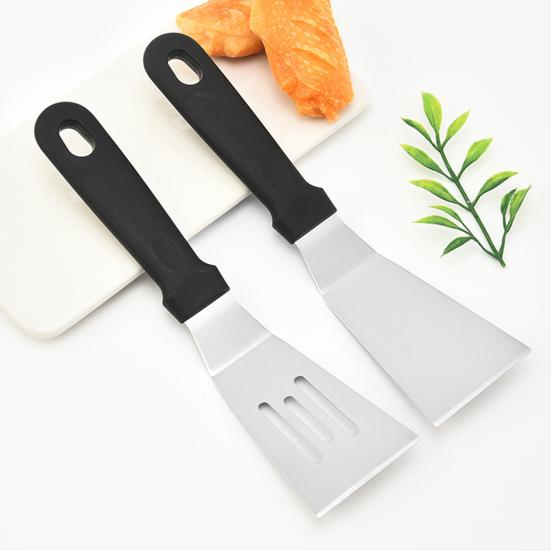 Pizza Spatula Heat Resistant Comfortable Grip Kitchen Stainless Steel BBQ Bakeware Shovel for Home