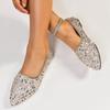 Fashion Women Flats Sequined Shallow Mouth Wear-Resistant Shoes Women 2025 New Spring Fashion Loafers Comfortable Casual Sneakers Women