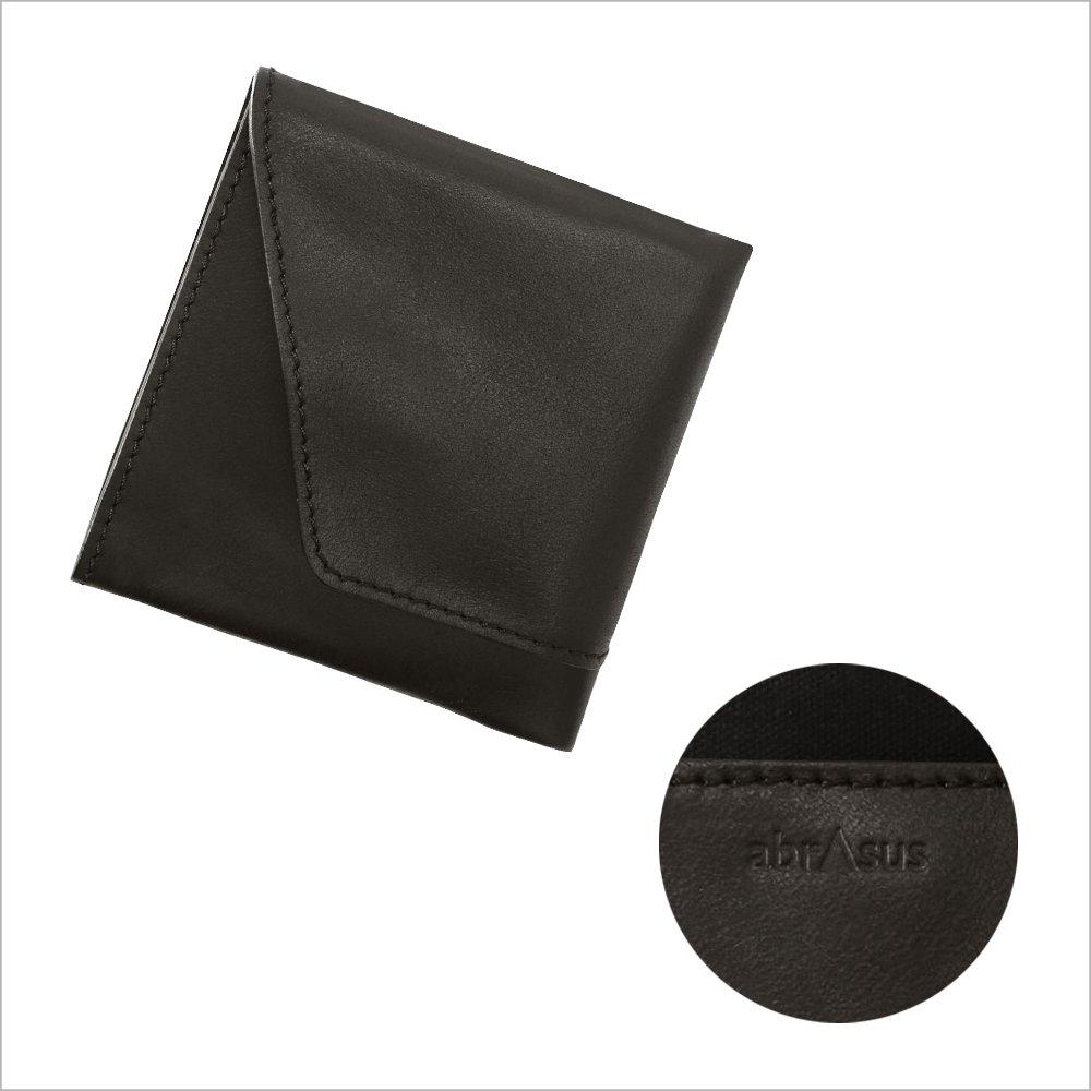 Abrasus Reisebrieftasche für Männer und Frauen, Unisex, Hergestellt in Japan, Schwarz