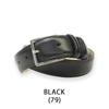 Paul Smith Leather Belt 32 Inches Men's 4946-ASUIT, Black, (84cm) [Used]
