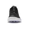 Li Ning Reflective Slip Resistant, Abrasion Resistant, Breathable Low Top Casual Running Shoes Women's Black White ARST090-1