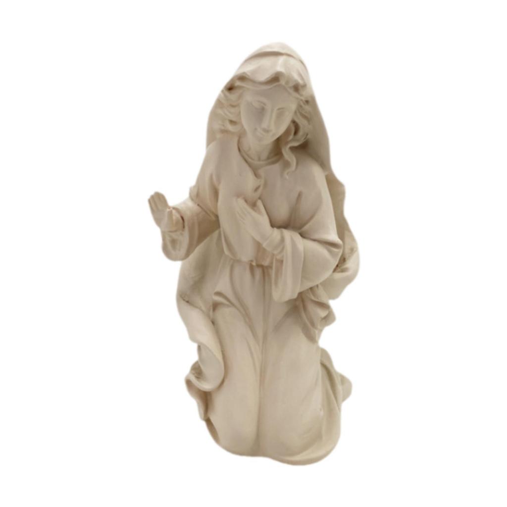 Nativity Scene Ornament Christian Ornament for Living Room Fireplace Desktop