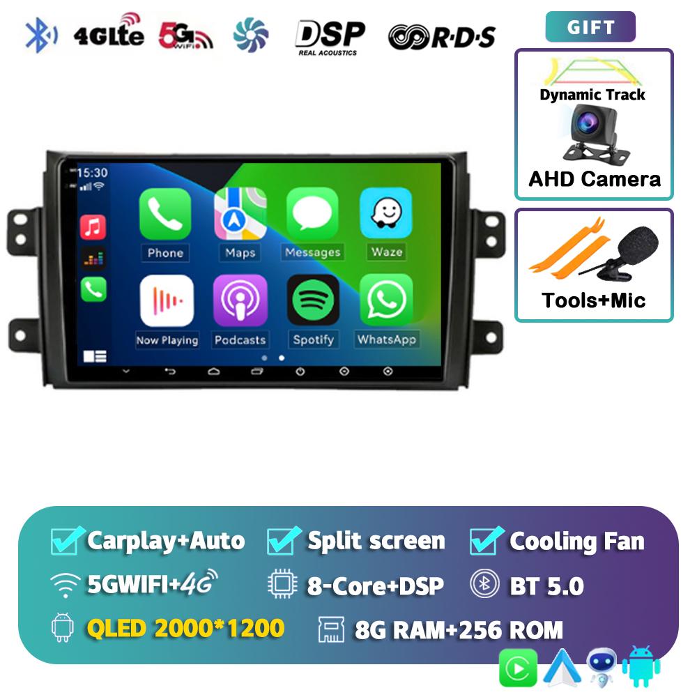 Pentru Suzuki SX4 2006-2013 Fiat Sedici 2005-2014 Android 14 Carplay Radio Auto Navigație Multimedia Player Video Audio 2din Stereo