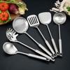 Stainless Steel Cooking Shovel Colander Cookware Accessories Rice Soup Spoon Spatula Anti-scald Kitchenware Kitchen Gadgets