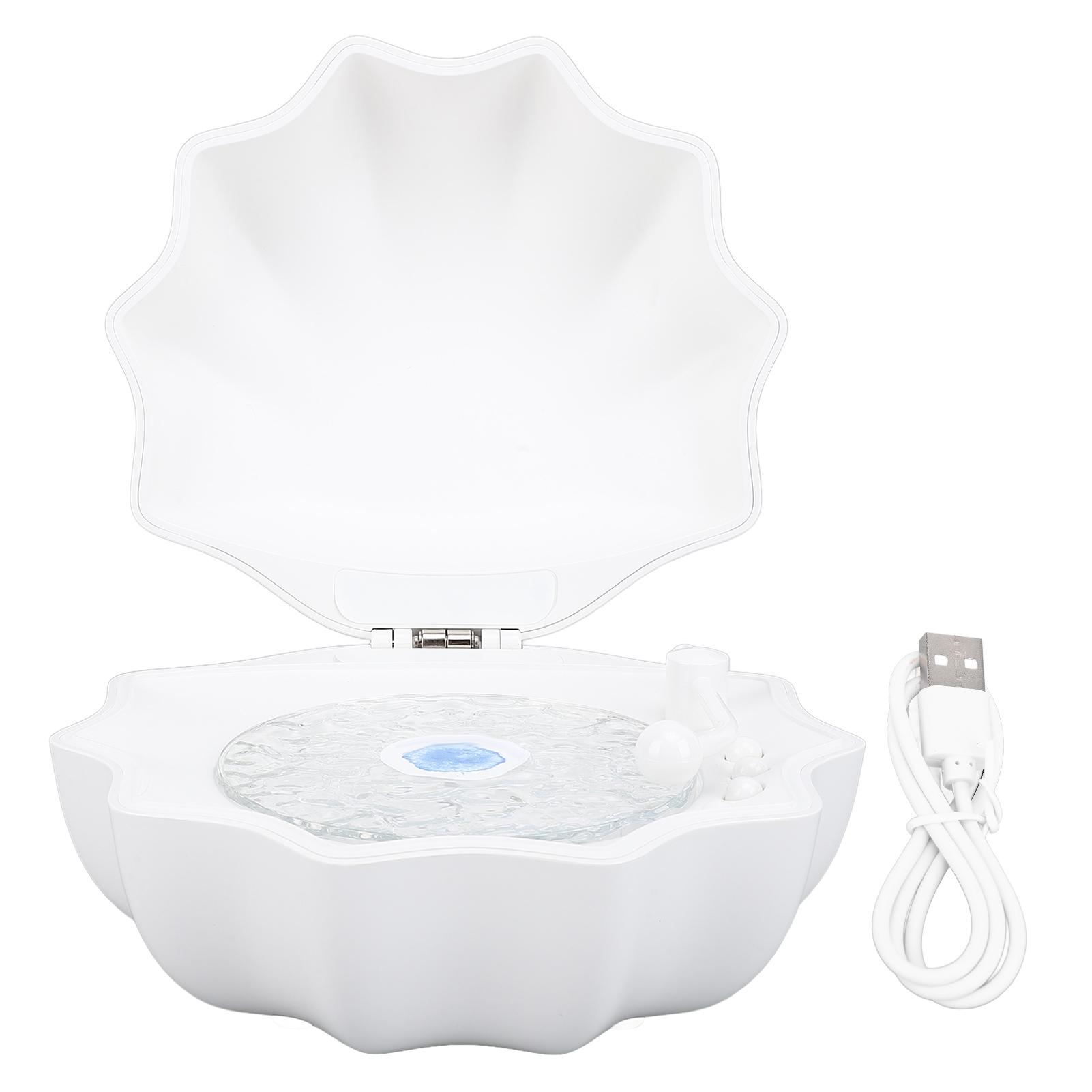 

Ламповый динамик Shell, музыкальный проекционный динамик с мощным басом, миниатюрный настольный портативный динамик для белый