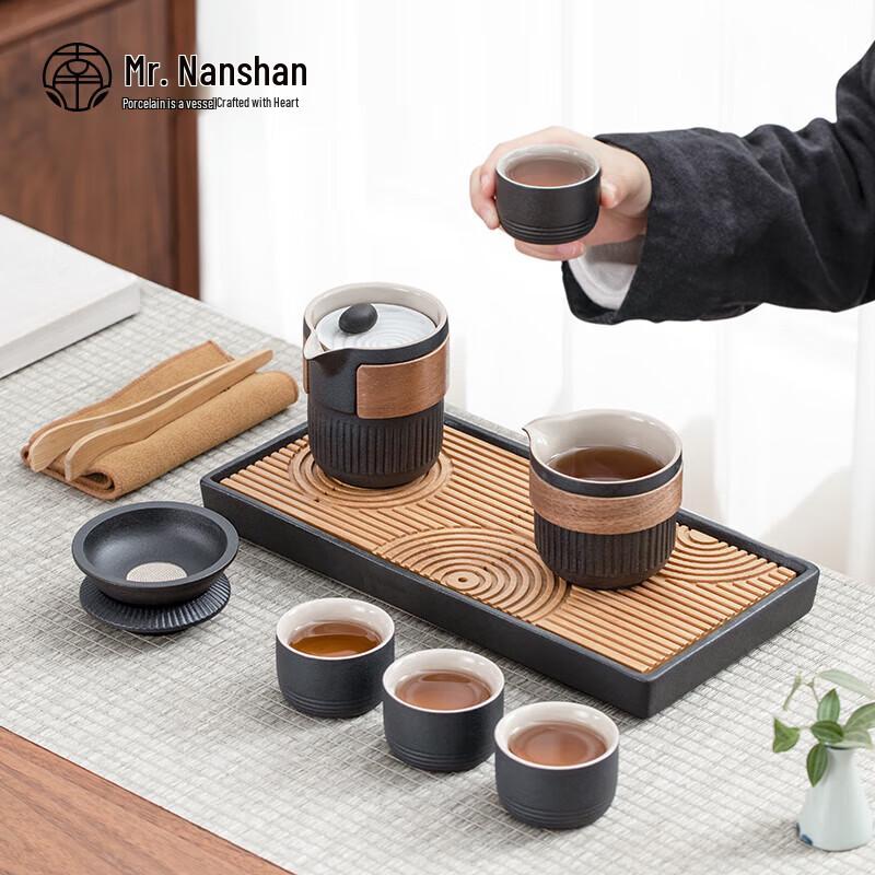 

Nanshan Mr. Dry Landscape Chinese Tea Set Gift