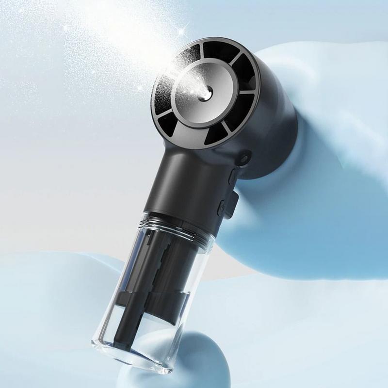 Handheld Personal Mister Rechargeable Mist Fan Reusable Air Cooler Portable Hot Weather Accessories For Daily Use Outdoor