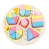 Children's Educational Shape Stacking Puzzle – Kindergarten Learning Board Blocks