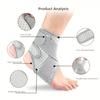 1PC Lightweight and Highly Elastic Ankle Sprain Recovery and Foot Support Gear Breathable Adjustable Velcro
