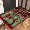 Świat dinozaurów (1) Personalizowany dywanik biurowy z imieniem Stylowa dekoracja do salonu, sypialni, kuchni