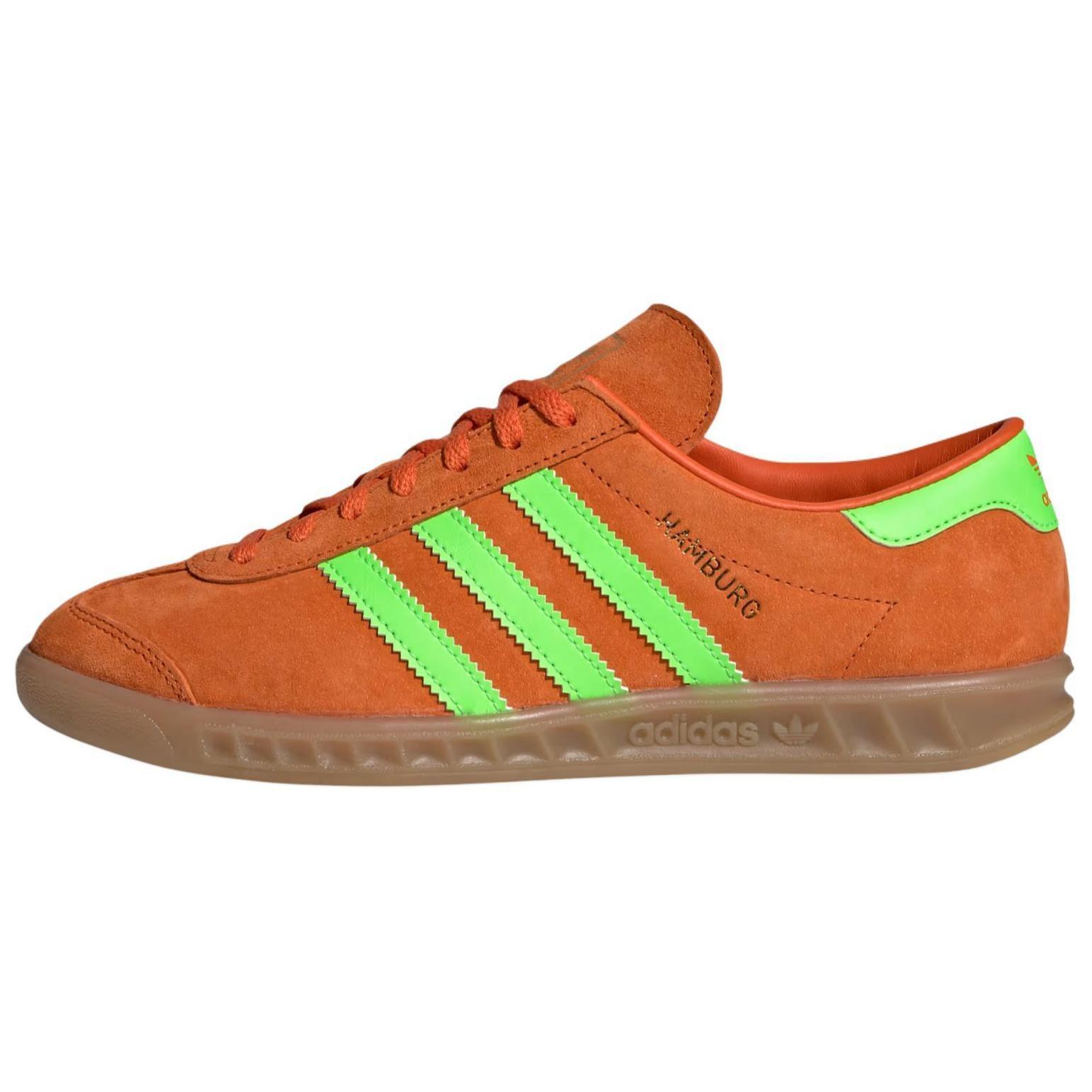 (WMNS) adidas Originals Hamburg Orange Green Women s IH5460 EU 36⅔