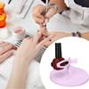 Anti-Fall Stable Base Tilted Nail Polish Stand  Practical For Nail Salons And Training Schools