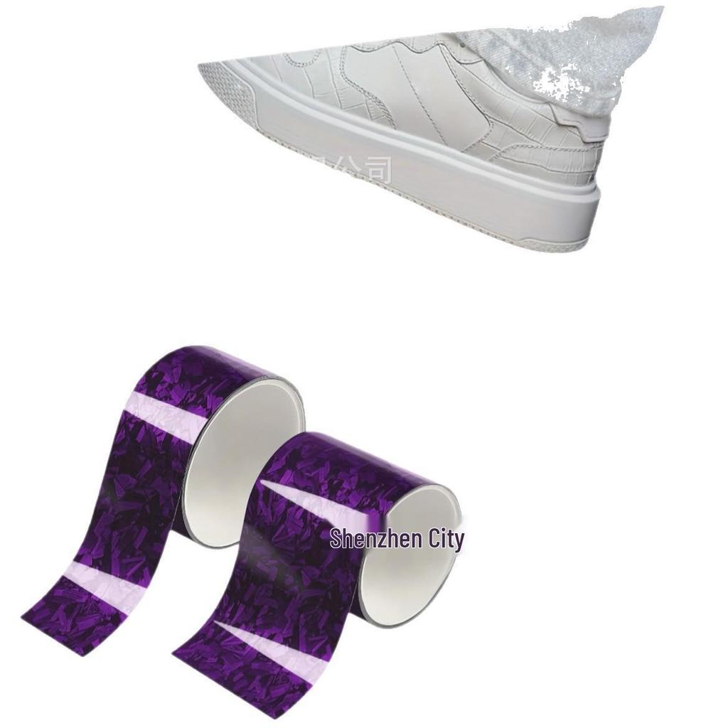 5m Glossy Gold Floral Carbon Fiber Car Sticker for Door Sill and Rearview Mirror (5cmx5m)