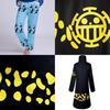 High-quality One Piece Trafalgar Law Anime Costume With Breathable Cloak And Pants