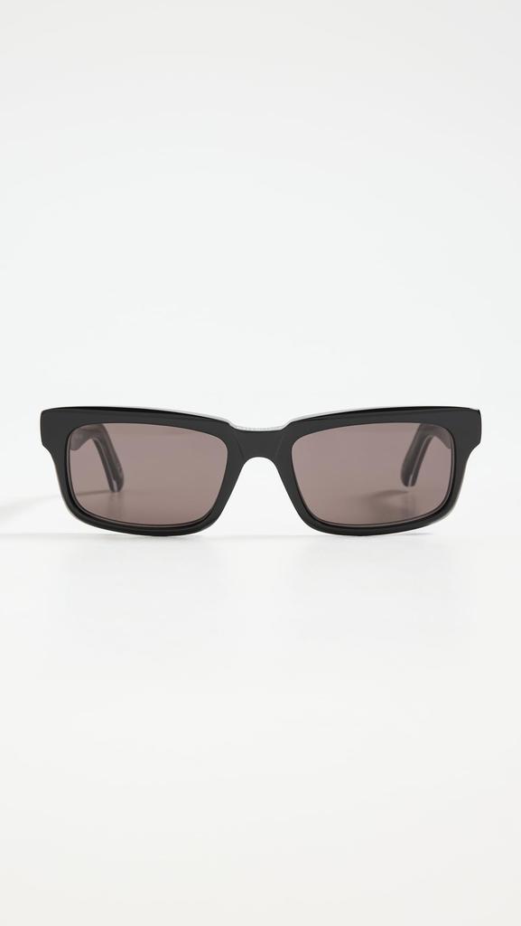 Balenciaga EVERYDAY Square Sunglasses BB0345S 001 Size 55 Made in Italy Men's