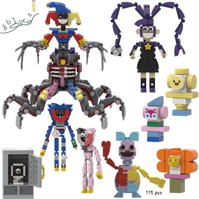 Heißes Horror-Puzzlespiel Zopf Bausteine Set Anime Prototyp Actionfigur Steine Dekor Puppe Spielzeug Geschenk Für Geburtstag Kinder