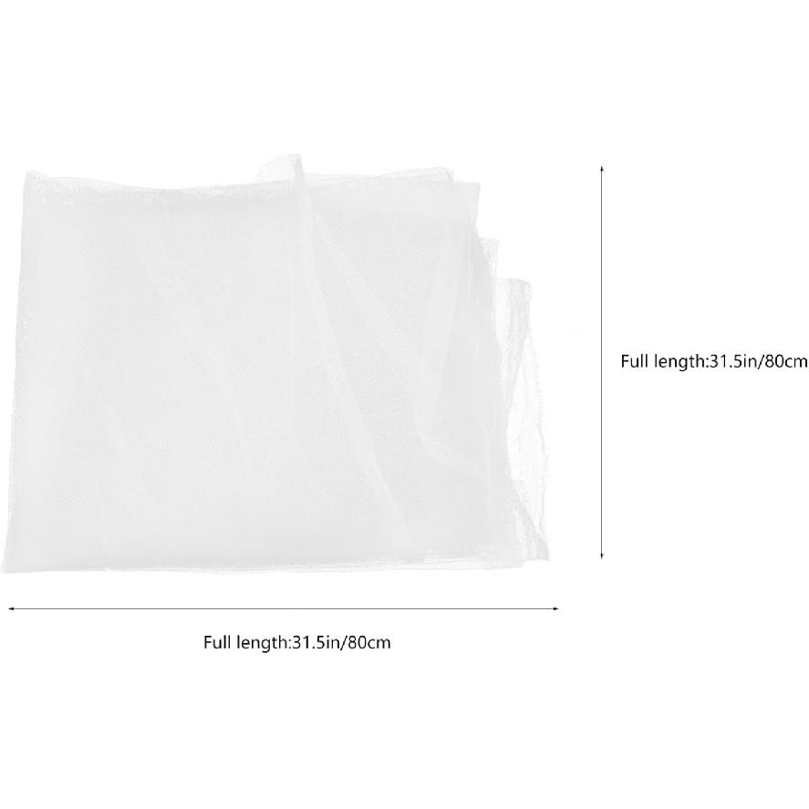 Wakauto Needle Felting Pad 3pcs White Wet Net Felting Handmade DIY Nylon Mesh Cloth Felt Needle Netting Felting Tool for Home Handwork Crafts