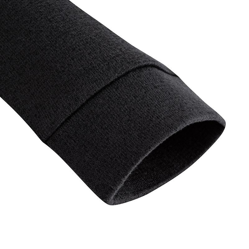 Anta Outdoor Lightweight Fleece Warm Stand Collar Long Sleeve T-Shirt Men Tops 952546406-3