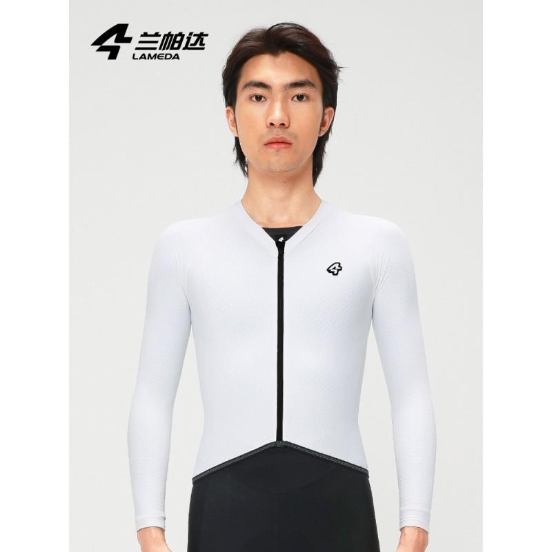 Mens Fleece Long Sleeve Cycling Thermal Top Winter Warm Base Layer S M L XL XXL XXXL
