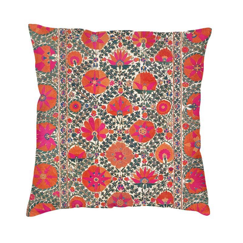 Navajo Geweven Turkse Etnische Kilim Kussenhoes 40x40cm Huis Decoratie Print Kussenhoes Voor Bank Dubbelzijdig Short plush 18*18(CM)-1Pcs