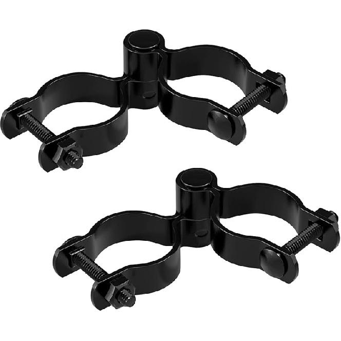 Chain Link Fence Gate Hinge Kit, VIVIDA 1-5/8" Gate Hinge Include Female Gate Hinge(2 PCS), Male Gate Hinge(2 PCS), Chain Link Fence Gate Hinge,