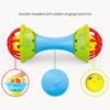 Infant Silicone Cartoon Rattle Teether Toys Anti Thumb Sucking Handheld Easy Grip Educational Hand Bell Toys Gift For Toddler