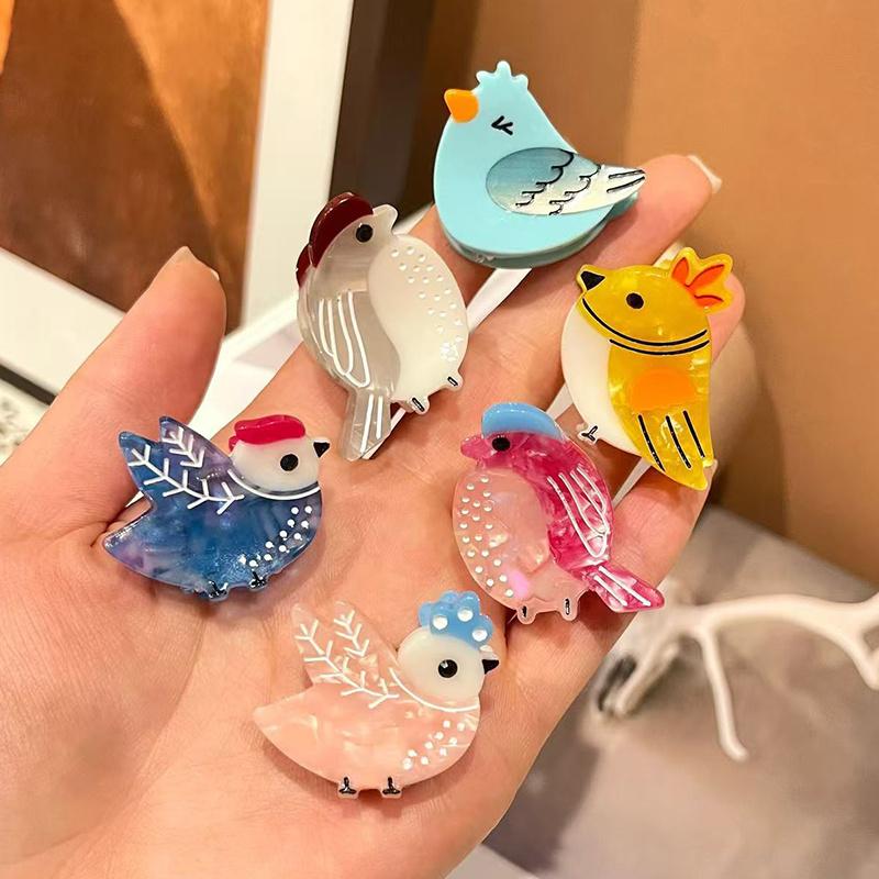 Stylish Bird Hair Claw Clip for Bangs Lovely Design for Everyday Wear