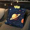 Vikama Sistema Solare Planetario Federa per Cuscino Cielo Stellato Stampa Cosmica Federa per Cuscino Divano Camera da Letto Federa Decorativa
