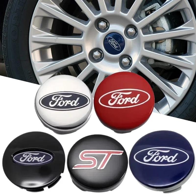 Car Sticker Car Wheel Rims Center Hub Cover Caps for Ford Mondeo Kuga Edge Escape Focus Explorer Fiesta Transit Ranger Fusion F1