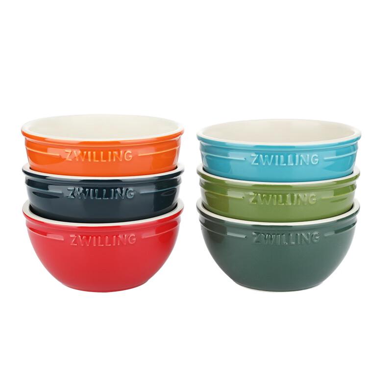 ZWILLING Rainbow Ceramic Bowl Set, 6-Piece