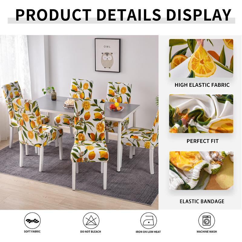 Pokrowce na krzesła do jadalni Pokrowce na krzesła do jadalni Pokrowiec na krzesło typu Parson Pokrowiec na krzesło do jadalni, zmywalny, zdejmowany Pokrowce na krzesła do domu, hotelu, na imprezę