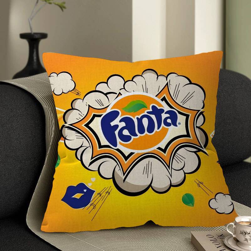classic brand FFanta logo Cushion Cover Pillowcase Upholstery Sofa Throw Pillow Home Decor Pillowcas