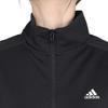 Adidas KTX40 Double Knit Track Black Size XL Women's 3-Stripes Loose-Fit Top, (JG3798),