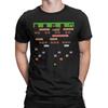 Frogger ARCADE Space Invaders Game Men's T Shirt  Unique Tees Short Sleeve Crew Neck T-Shirt Pure Cotton 6XL Clothes