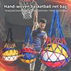 Fotbalová síťová taška Nylon Tučné úložiště Přenos jednoho míče Přenosné vybavení Venkovní sporty Fotbal Basketbal Volejbal