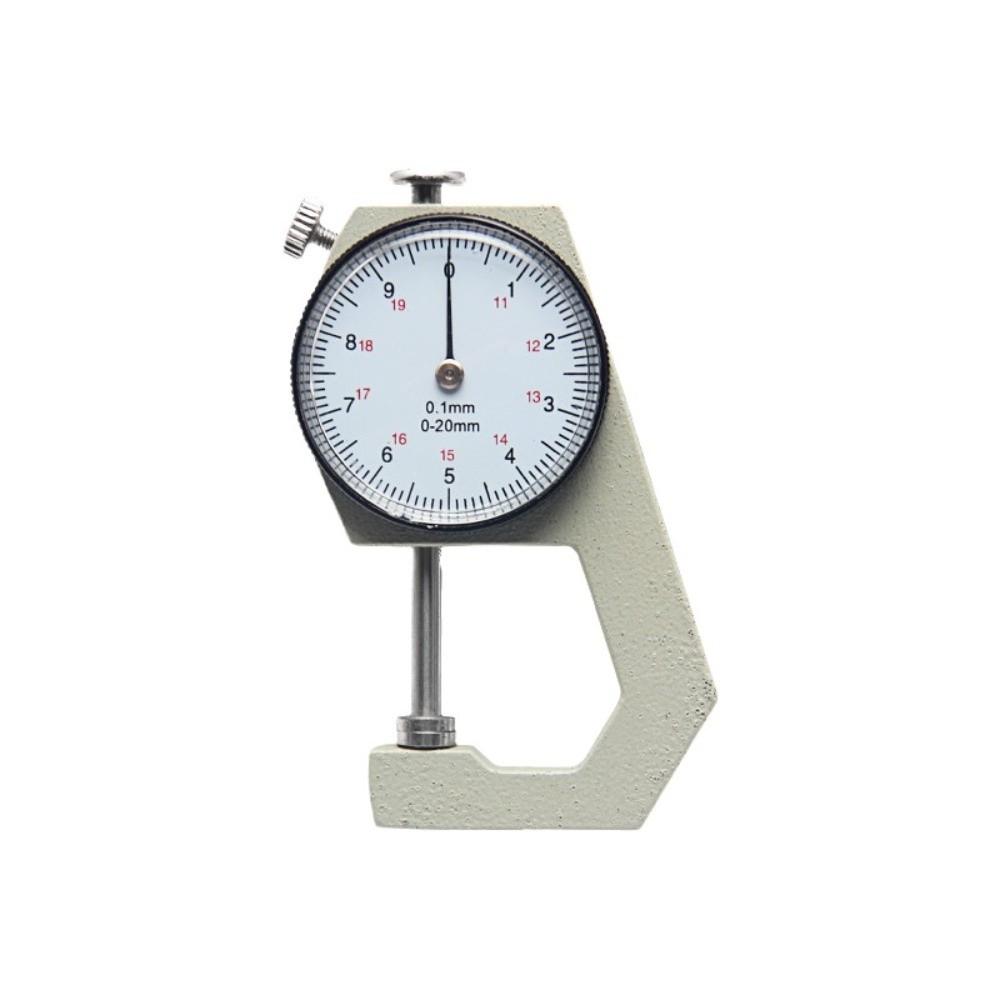 Pointer Display Thickness Gauge Flat Head Design Flat Head Thickness Gauge For Leather Measurement