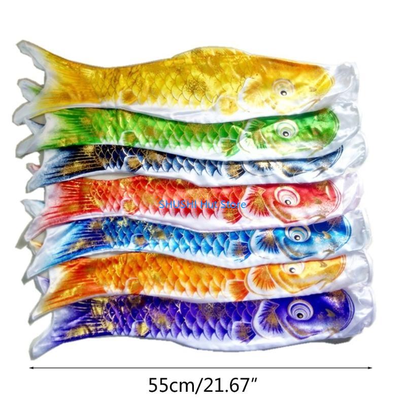 Japanese Carp Windsock 60cm Koinobori Windsocks Hotel School Restaurant Decor D57B