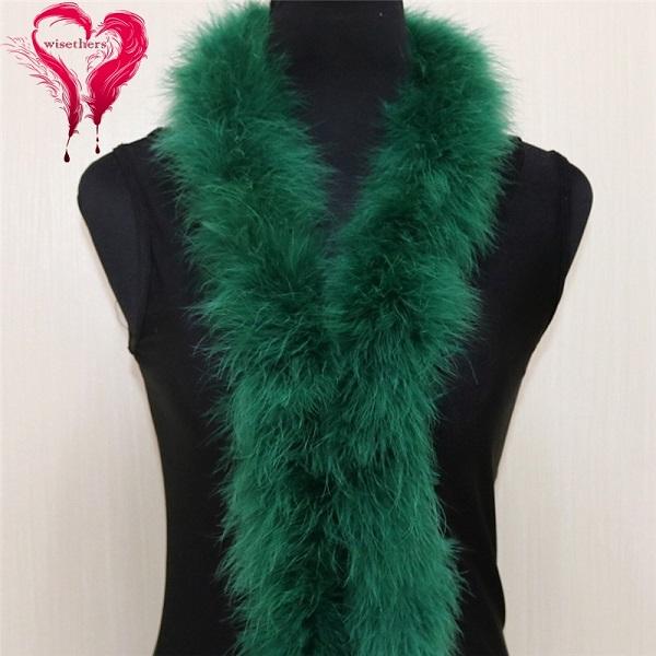 DIY 2 Meters Fluffy Natural Turkey Marabou Feather Boa for Wedding Party Decoration Feathers Shawl Scarf DIY Dress Sewing Crafts