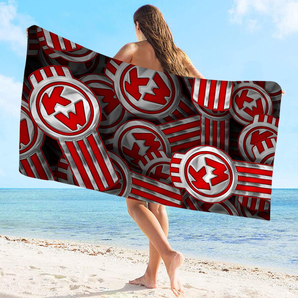 Kenworth Towel Microfiber Beach Towel Absorbent Quick dry Soft Yoga Swimming Resort Mountain Climbing Towel