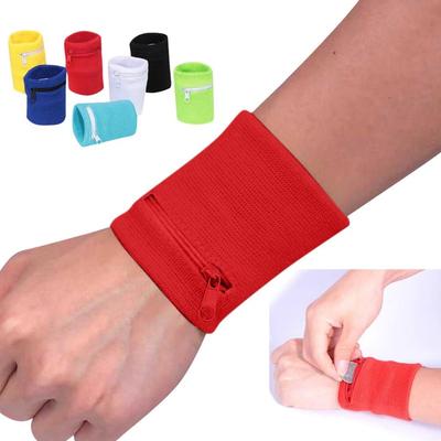1PCS  (Geschäftemacher)Handgelenk-Geldbörse, Band, Reißverschluss, Laufen, Reisen, Radfahren, sichere Sporttasche