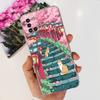 For Samsung A51 Case SM-A515F Flower Cover Fashion Silicone Soft Bumper Clear Funda For Samsung A31 A71 SM-A315F A 51 Phone Case