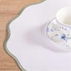 Double-Sided Linen Dining Mat Non-Slip Table Mats Exquisite Heat Insulation Pad  Kitchen