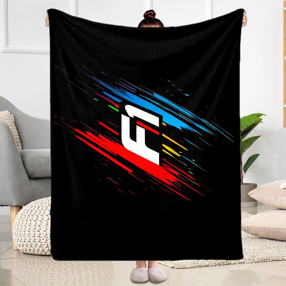 F1 Driver Number Chart Flannel Blanket-Soft and Suitable for Sofas,Beds,Offices,Travel,All Seasons,Great Gift for Holidays and Birthdays.