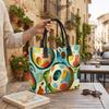 Cute Cartoon Pattern Tote Bag Fashion Casual Large Capacity Portable Daily Shopping Handbag