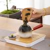 Portable Black Pottery Travel Kung Fu Tea Set