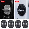 Car Door Latch Accessories Upgrade Closing Shockproof Silicone Cushion Mute Shock Absorber Protective Covers
