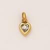 Titanium Steel Love Twelve Birthstone Diy Pendant Pendant Letter Name Family Gift Peach Heart Accessories Pendant