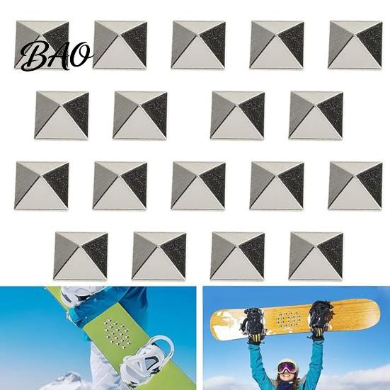 Snowboard Accessories 5/10Pcs Stomp Pad, Anti-Slip Pyramid Studs for Snowboarding Star Skiing, Shape Foot Grip, Accessory Grip