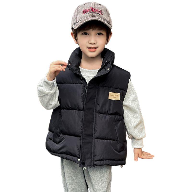 Winter Daunen Baumwollweste für Mädchen - Modische verdickte ärmellose Jacke für Babys, Kinder und Teenager