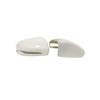 2x Replacement Rearview Side Mirror Cover Cap For MERCEDES C W205 For E W213 For GLC X253 For Left-Hand Drive White Black